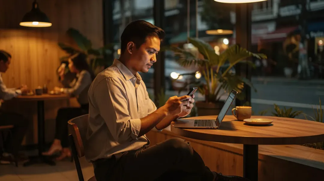 Mengecek saldo rekening dan e-wallet akhir pekan