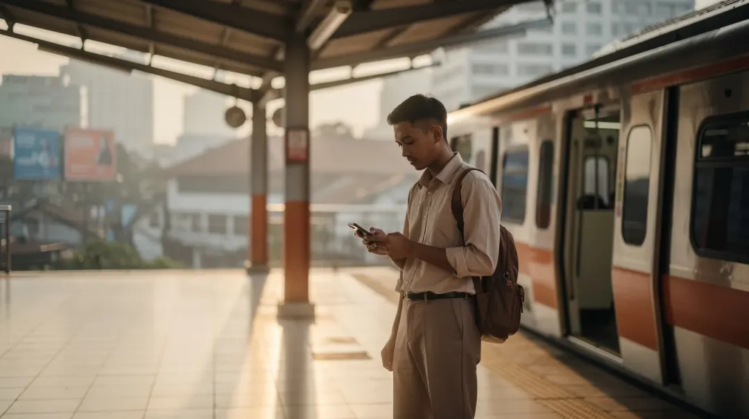 Tabel rencana anggaran mingguan di atas meja kerja